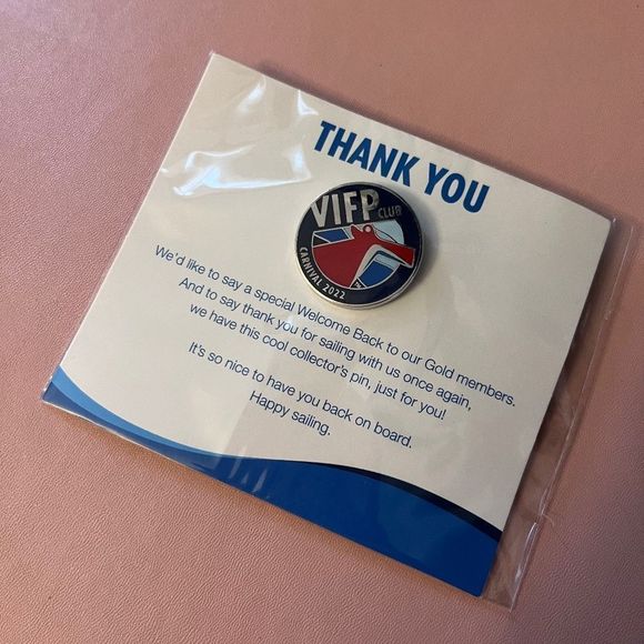 Carnival VIFP Club Pin 2022 - Picture 1 of 3